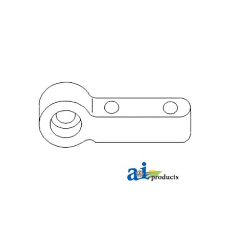A & I Products Lever, Control Tube Support Assembly 2" x1" x1" A-384111R91